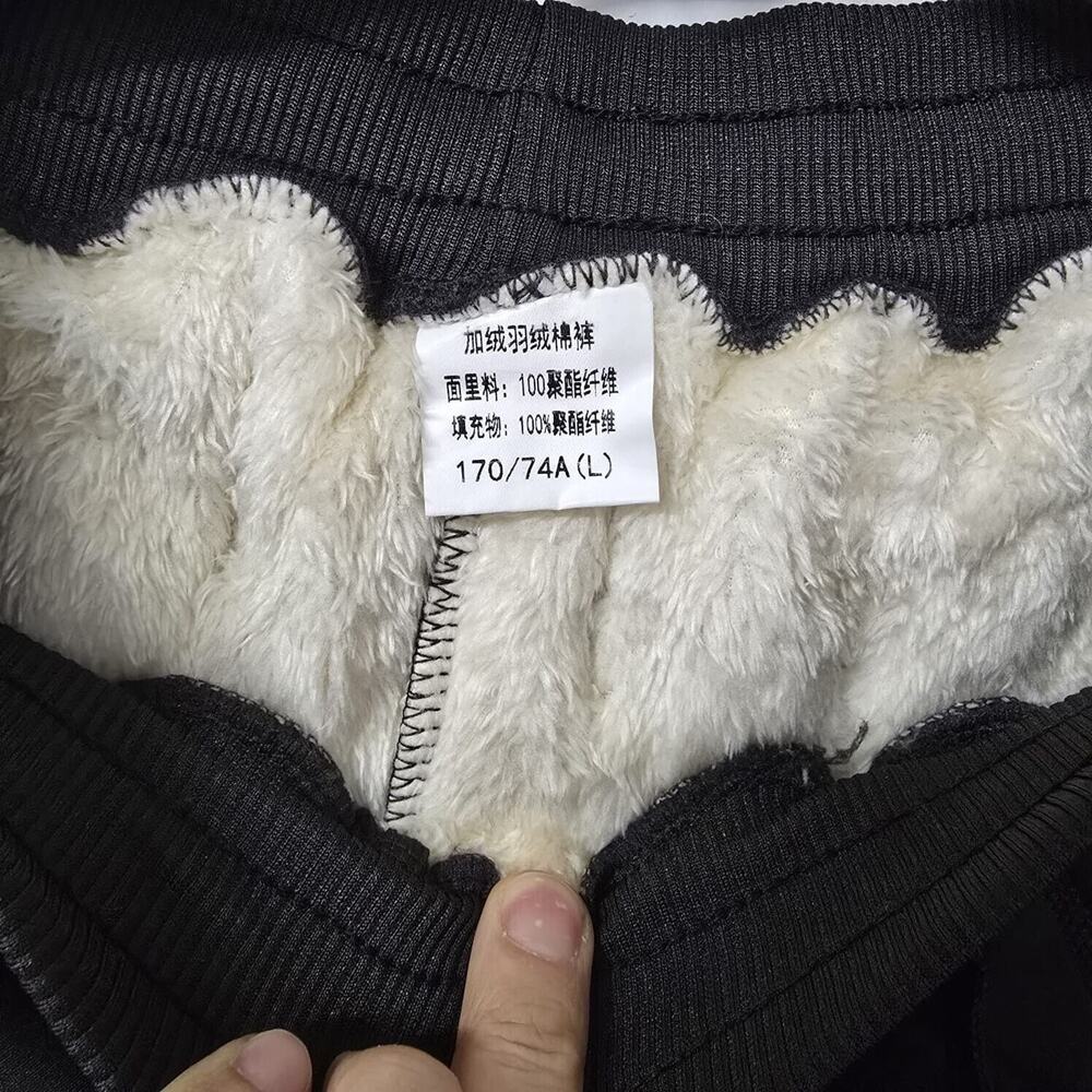 Winter‎ Pants, Plush and Thickened Workwear Casual Warm Sports Men's - Picture 8 of 13